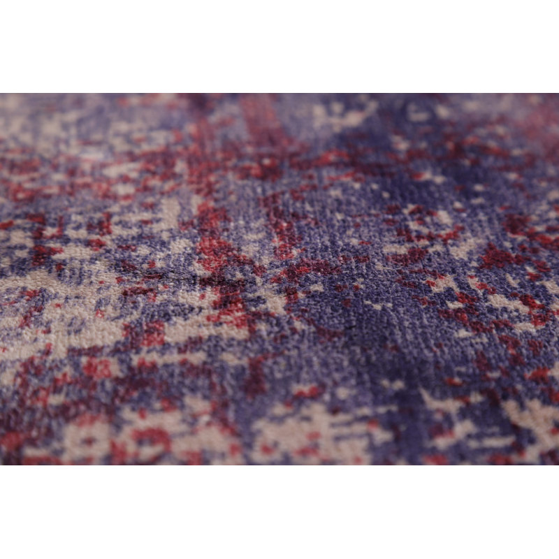 Tapis contemporain contemporain à motif abstrait