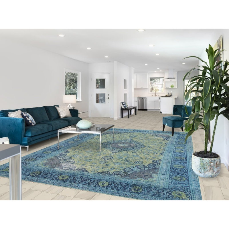 Tapis traditionnel en laine 8 x 12