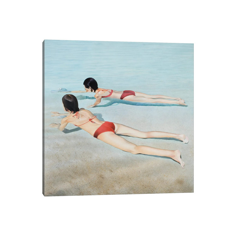 The Mirror Of My Reality by Josep Moncada - Wrapped Canvas Painting, 30.48 cm H x 30.48 cm W