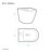 St. Tropez Wall Hung Bidet-72595017