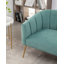 Mariantonietta 51'' Velvet Loveseat-917736769