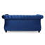 33.92 " Velvet Loveseat