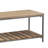 Accent Bench with Slat Shelf