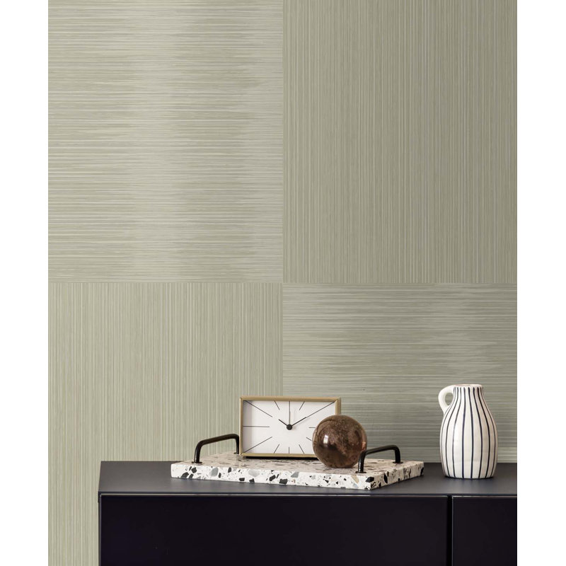 Papier peint non tissé Seabrook Designs, Champagne métallique