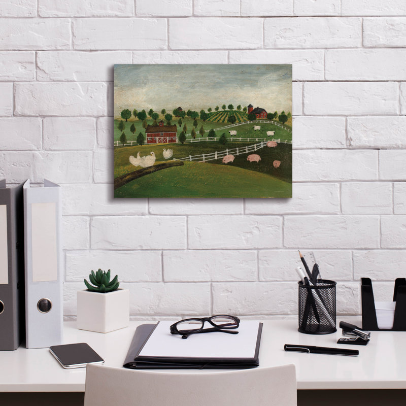 «August Day®» par David Carter, H 12 po x l 16 po x P 0,75 po