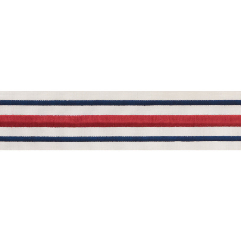 Schumacher x Miles Redd Military Stripe Tape, Red/Navy