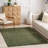Alaiya Checkered Machine Washable Area Rug-1864177925