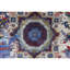 High-Quality Hand-Knotted Navy And Red Area Rug