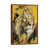 Classic Brown Wood Framed Canvas