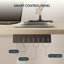 Ergonomic Home Office Height Adjustable Standing Desk Whole-Piece Desktop with Hooks-269581914-269581908
