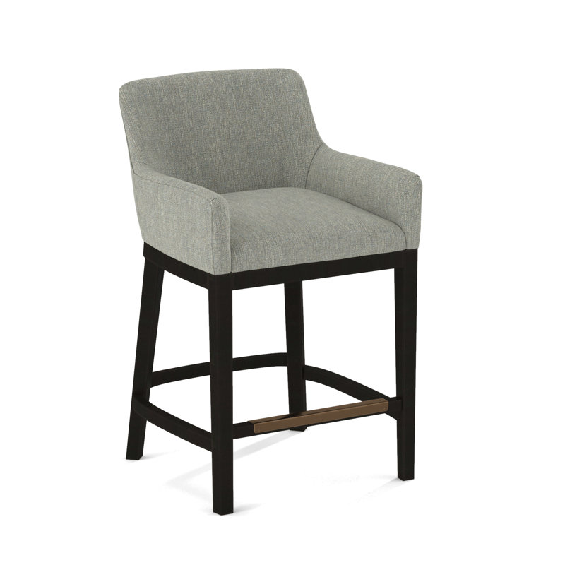 Upholstered Stool, Espresso, 61606-88