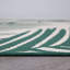 Tapis intérieur / extérieur à motif floral vert / beige Steph-1202600325