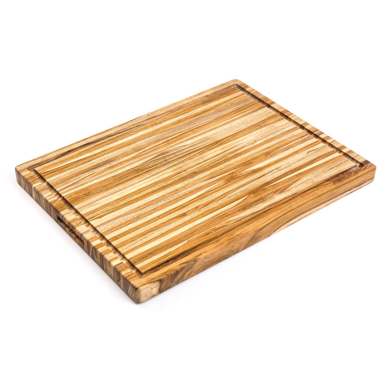Teakhaus Teak Wood Cutting Board, 15" W x 24" L