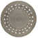 Round Amere Solid Colour Jute / Sisal Hand Woven Area Rug