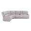 Canapé modulaire inclinable 6 pièces avec porte-gobelets Melbourne-641538931