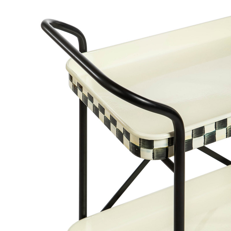 Courtly Check® 2-Tier Kitchen Cart