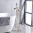 Bathroom Freestanding Waterfall Tub filler , Floor Mount Faucet with Hand Shower-61387015