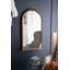 Cadre de miroir antique rose sculpté à la main 23 po x 42 po-1041567892-1041567893