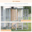 Wooden Cat House with Platforms Cat Cage for Multiple Kittens