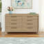 Commode en bois massif 8 tiroirs Juliano