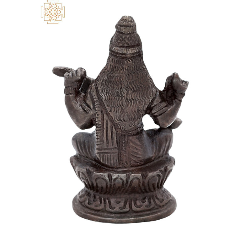 Petite déesse Saraswati, Brun