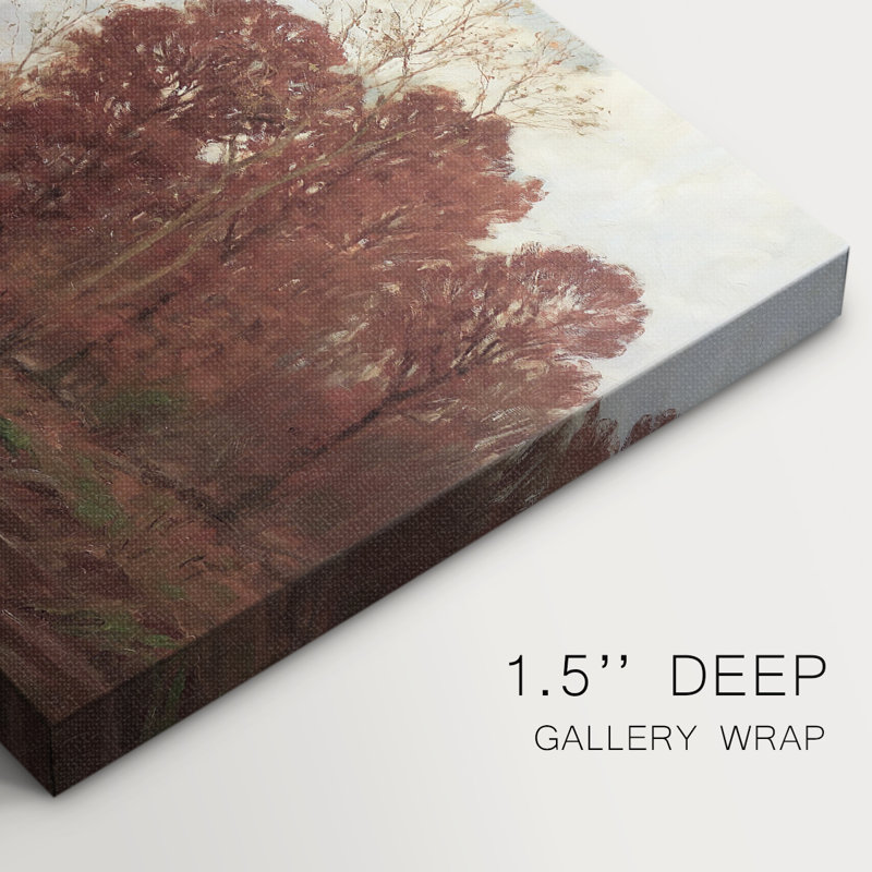 Paysages rétro-CCLxxxi - Cavas enveloppés de galerie, 12 x 18