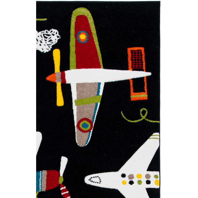 Tapis fantaisie Ryleigh Kids 100 Performance, Rectangle 5 pi 3 po x 7 pi 6 po