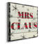 Mme. Claus - Toile tendue avec châssis de qualité supérieure, prête à être accrochée-1756476489