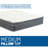 Landin 9" Memory foam PillowTop Hybrid PocketSpring Mattress Medium Firm Comfort Black-1158708987-1103992405
