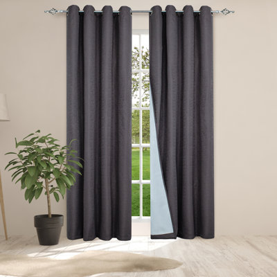 Blackout Curtains / Drapes Pair