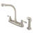Victorian Centerset Double Handle Kitchen Faucet-29487993-29271951