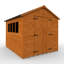 8 ft. W x 10 ft. D Solid Wood Apex Workshop