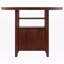 Le bar Albany Home a une sensation rétro et un grain de bois naturel, H 35,83 po x P 29,92 po x L 41,7 po
