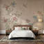 Papier peint chinois, pivoines, oiseaux-184645824-184645855