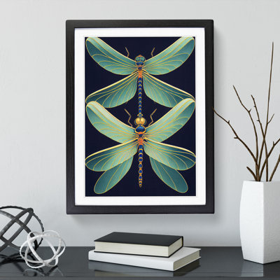 XC1022-1796X Delicate Dragonflies - Print on Canvas