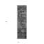 Tapis de couloir d'extérieur 8 po gris