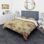 Ensemble de housse de couette designart fleurs-35229165