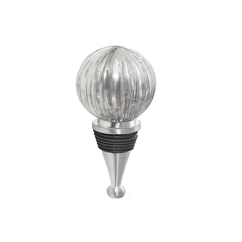Bouchon de bouteille en acier inoxydable Haroldene, Argent