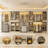  116.6'' - 180'' W Closet Systems with Wooden Drawers and Hanging Rods(Cut to Fit)-1630607713
