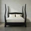 Patras Solid Wood Four Poster Bed-1653003120
