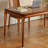 Simple Rosewood Solid Wood Thick Dining Table Set-110434330