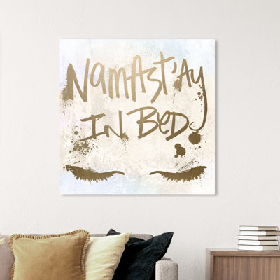 " Namastay In Bed "