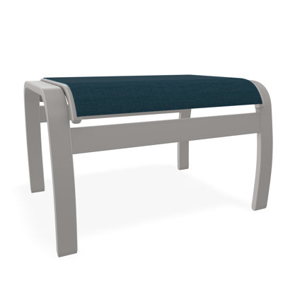 Repose-pieds d'extérieur avec coussin Askar