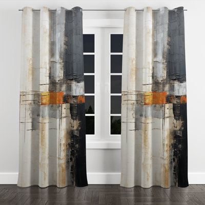 Anaelise - Modern Blackout Grommet Curtain - 1 panel