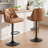 360-Degree Rotatable Faux Leather Bar Stool With Button Stitching-116094303-116094309