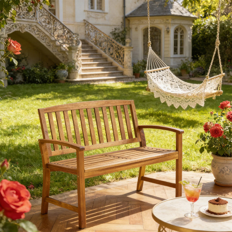 Patio Bench, Teak