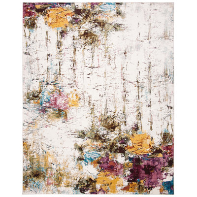 Tapis abstrait Mancheer Performance