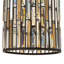 Luminaire suspendu tambour 6 lumières Gemma