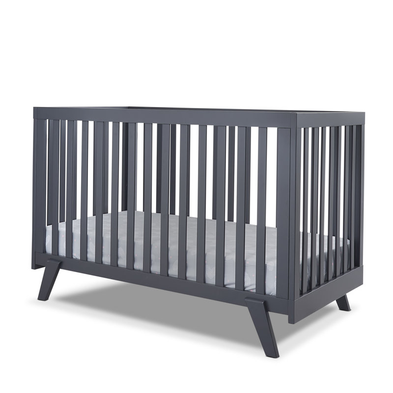 Sorelle Luce 2-in-1 Convertible Crib, Midnight