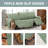 100% Waterproof Microfiber Fabric Slipcover Machine Washable-141411159